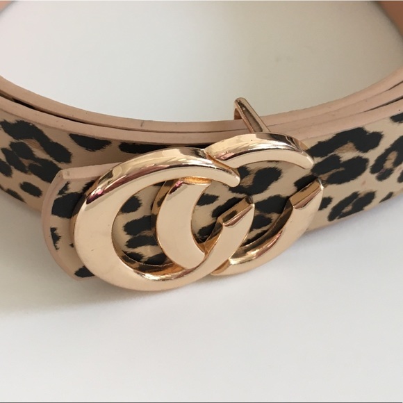 SALE ENDS 3/1 LAST ONE! 🛍 Leopard Print Belt - Picture 2 of 3